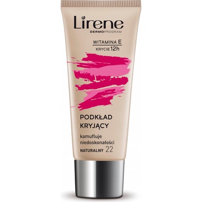 Lirene Vitamin E krycí fluidný make-up 22 Natural 30 ml