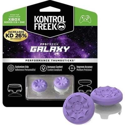 KontrolFreek Freek Galaxy (Purple) Xbox One X/S Extended Controller Grip Caps