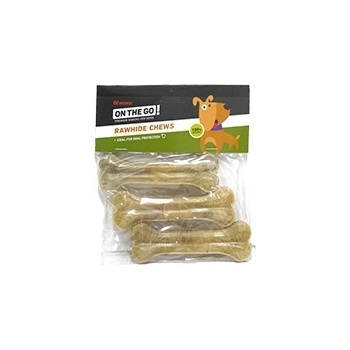 Pet Interest Natural Pressed Bones - Лакомство за кучета кокали от пресована кожа, 12. 5 см. в пакет