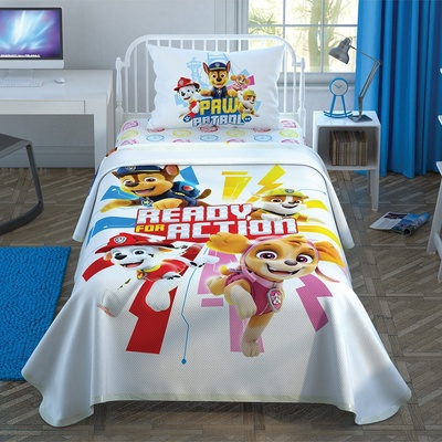 TAC Детски спален комплект с покривало за легло paw patrol action