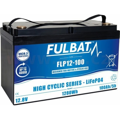 FULBAT LiFePO4 12,8V 100Ah 1280Wh FLP12-100