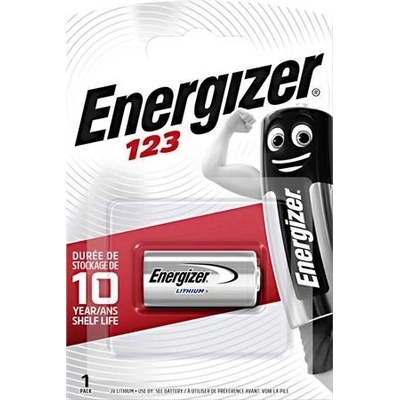 Energizer Батерия ENERGIZER CR123 Photo, Lithium, 3V, 1pk блистер (NZSLP004) (NZSLP004)