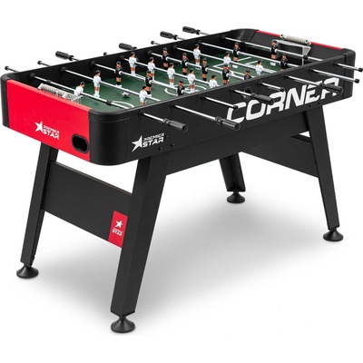 Hop-Sport Stolný futbal Corner Čierno-červený