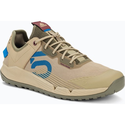 FIVE TEN Мъжки обувки за колоездене adidas FIVE TEN Trailcross LT beige tone/blue rush/orbit green platform