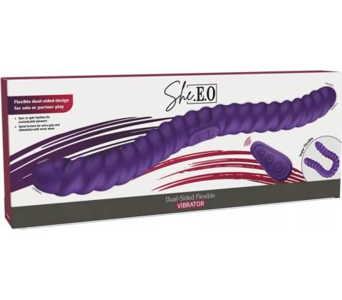 She.E.O Dual-Sided Flexible Vibrator