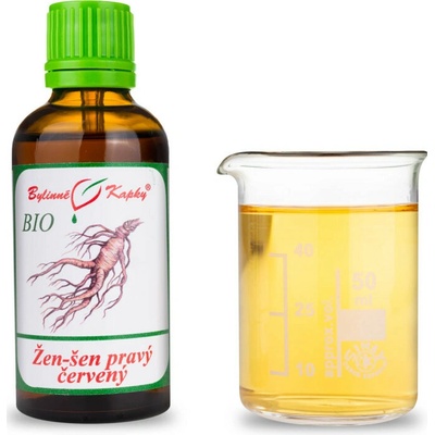 Všehoj ázijský červený bio kvapky tinktúra 50 ml