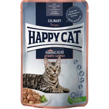 Happy Cat Culinary Atlantik Lachs - сьомга 6 x 85 г