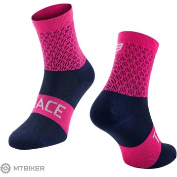 Force ponožky TRACE růžová/modrá