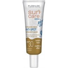 FlosLek Laboratorium Sun Care Derma Photo Care lehký ochranný krém na obličej pro pleť s nedokonalostmi SPF30 30 ml