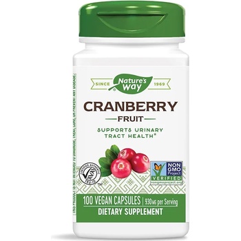 Nature's Way Cranberry, 465 mg, 100 капсули, Nature's Way