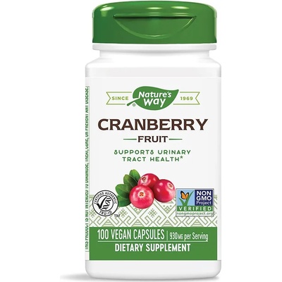 Nature's Way Cranberry, 465 mg, 100 капсули, Nature's Way