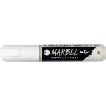 Darwi Marbel Химикал маркер 15 mm White N°010 1 бр (DA0222015010C)