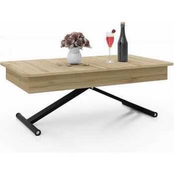IVM BG Разтегателна маса Мохито с повдигащ механизъм - дъб вотан