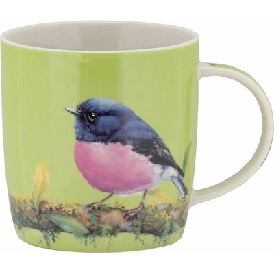 Maxwell & Williams Hrnček Katherine Castle Bird Talk Pink Robins 370 ml