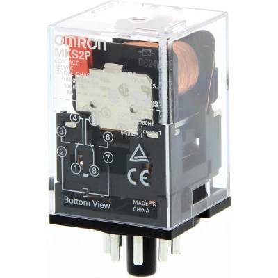 OMRON Relé MKS2P AC24 BY OMZ