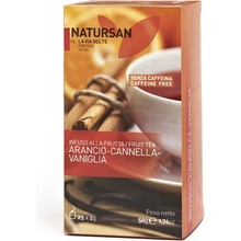 Natursan Ovocný čaj Arancio Cannela Vaniglia 50 g