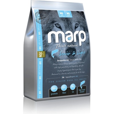 Marp Natural Senior & Light s bílou rybou 2 kg
