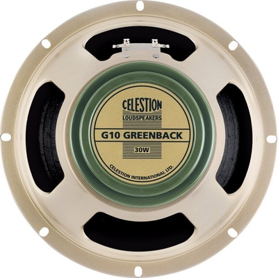 Celestion G10 Greenback Високоговорители за китара / бас 8 Oma (T5646BWD)