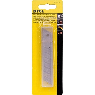 Náhradné odlamovacie čepele Drel CON-UKO-9224 18 mm, 10 ks