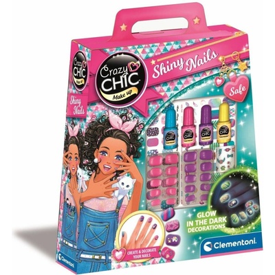 Clementoni Sada na nechty GLOW IN THE DARK 8005125181131