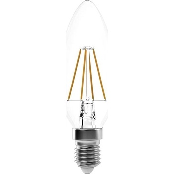 Emos LED žiarovka Filament Candle 3,4 W E14 neutrálna biela