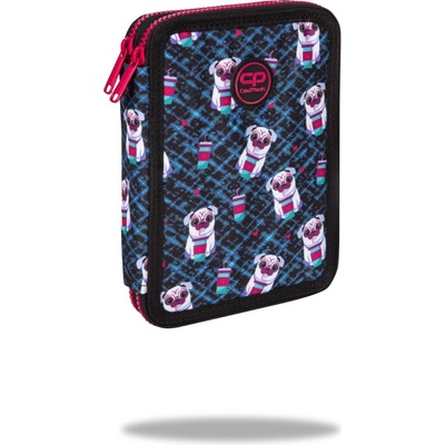 COOLPACK Ученически несесер с два ципа CoolPack Jumper XL Dogs to go (D077322)