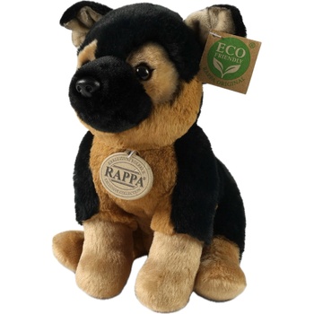 Rappa Плюшена играчка Rappa Soft Collection - Немска овчарка, седяща, 23 cm (250796)