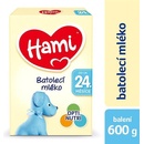 Dojčenské mlieka Hami 24+ s príchuťou vanilky 600 g