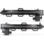  Диодни мигачи за странични огледала за bmw 5 x3 f25 (2012+), x4 f26, x5 f15, x6 f16 (2015+) - опушени с бягащ мигач (sb004d)