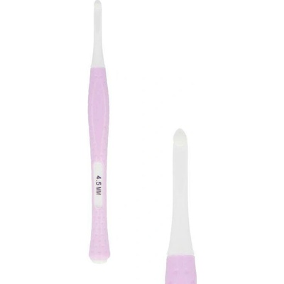 Ergonomický akrylový háček 4,5 mm