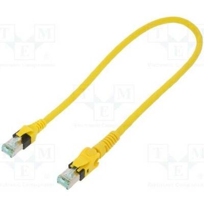 Harting 09488547745005 Patch S/FTP Cat 6a lanko Cu 0,5m žlutý