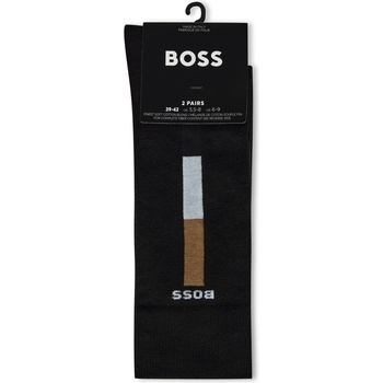 Image 1 of Boss Чорапи Boss Men's Iconic Stripe Crew Socks - Black 001
