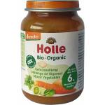 Holle Био зеленчуково пюре Holle - Зеленчуков микс, 190 g (BB210172) - baby