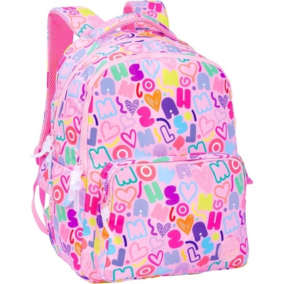Marshmallow Ученическа раница Marshmallow - Funny, Розова (DKT64570)