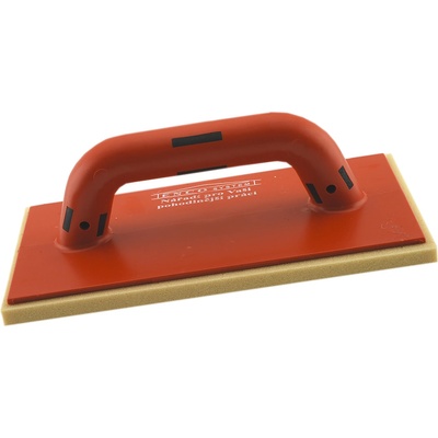 ENCO Hladítko plastové špaletové s rubbenem | 220x130x8 mm