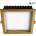 APLED - LED Лампа SQUARE WOODLINE LED/12W/230V 3000K 17x17 см дъб масивнo дървo (AP0200)