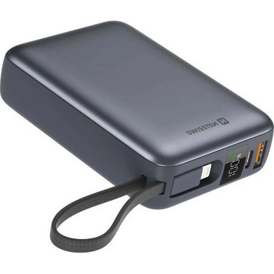 Swissten 22013932 20000mAh strieborná