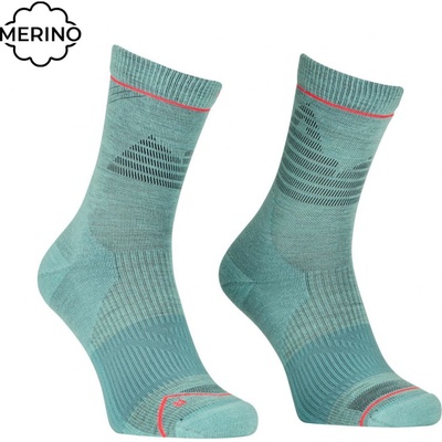 Ortovox Alpine Pro W's Compression Mid Socks dámske ponožky aquatic ice