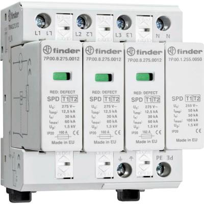Finder 7P.04.8.275.1012 7P.04.8.275.1012 zvodič prepätia 60 kA 1 ks
