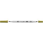Tombow Маркер Tombow алкохолен ABT PRO Dual Brush 126 светло маслиново зелено (ABTP-126)