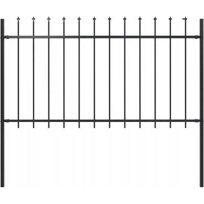 Panely s hroty, ocel, 1,7 x 1 m