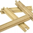 Bigjigs Rail Dlhé kruhové koľaje 17cm 4ks