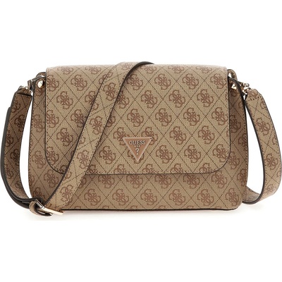 Guess taška MERIDIAN FLAP crossbody HWSG8778200-LTL Hnědý