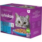 Whiskas селекция от риби за котки 4 x