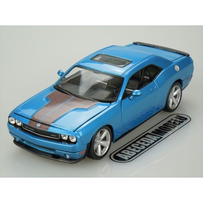 Maisto 2008 Dodge Challenger SRT8 metal modrá 1:24