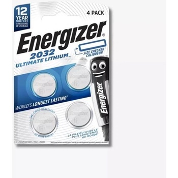 ENERGIZER Ultimate Lithium CR2032 4ks 7638900422993