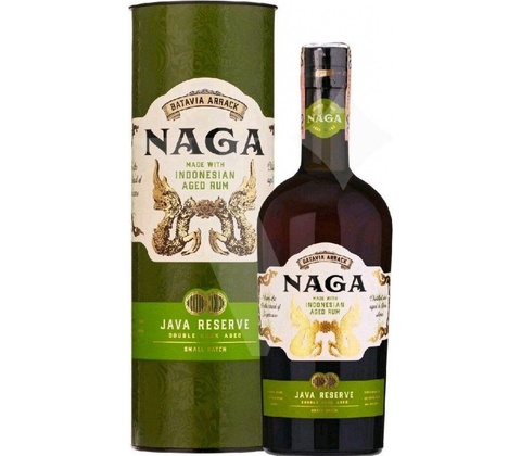 Naga Rum Java Reserve 40% 0,7 l (tuba)