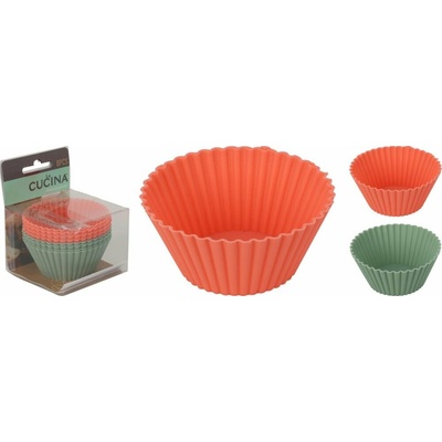 Kinekus Košík cukrársky na muffiny 4,5cm silikón 8ks KK031615