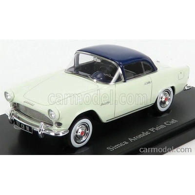 Autocult Simca Aronde Plein Ciel France 1957 Světle Zelená Tmavě Modrá 1:43