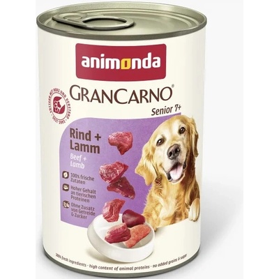 Animonda Gran Carno Senior hovězí & jehně 800 g